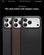Spigen Glass tR EZ Fit Optik Pro XL 1 Pack, silver - iPhone 17 Pro