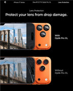 Spigen Glass tR EZ Fit Optik Pro XL 1 Pack, orange - iPhone 17 Pro Max
