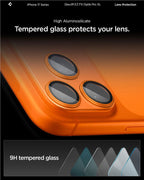Spigen Glass tR EZ Fit Optik Pro XL 1 Pack, orange - iPhone 17 Pro Max