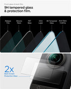 Spigen Glass tR Slim 2 Pack - DJI Osmo 360