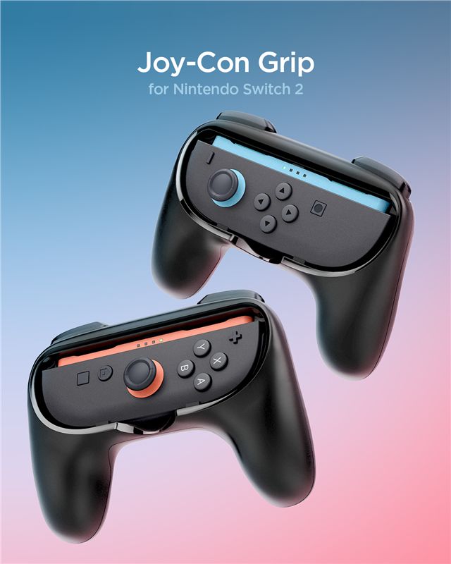 Spigen Joy-Con Grip NS100, black - Nintendo Switch 2