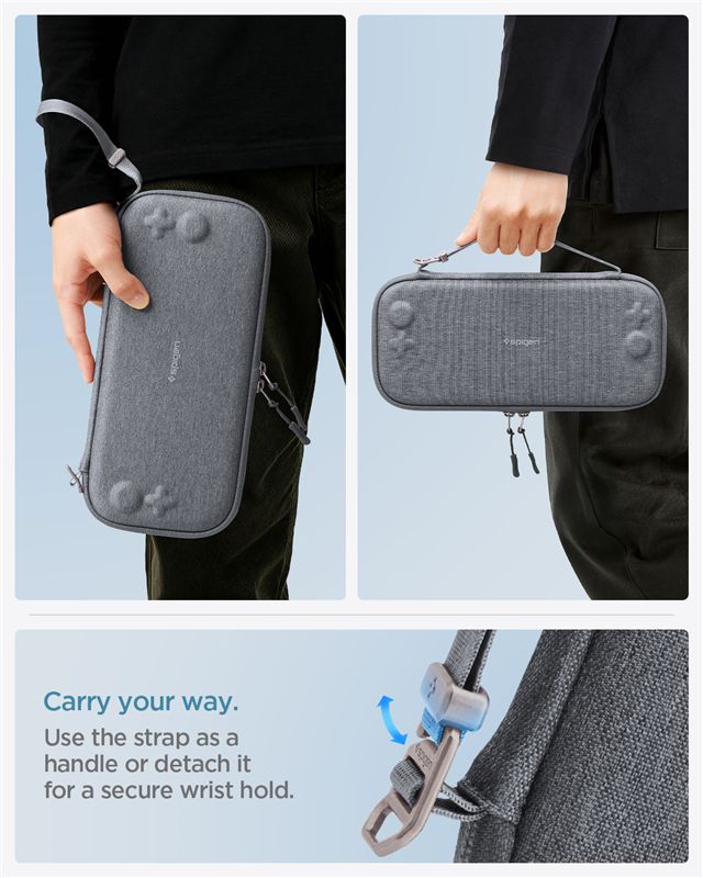Spigen Klasden 2 Pouch, charcoal gray - Nintendo Switch 2