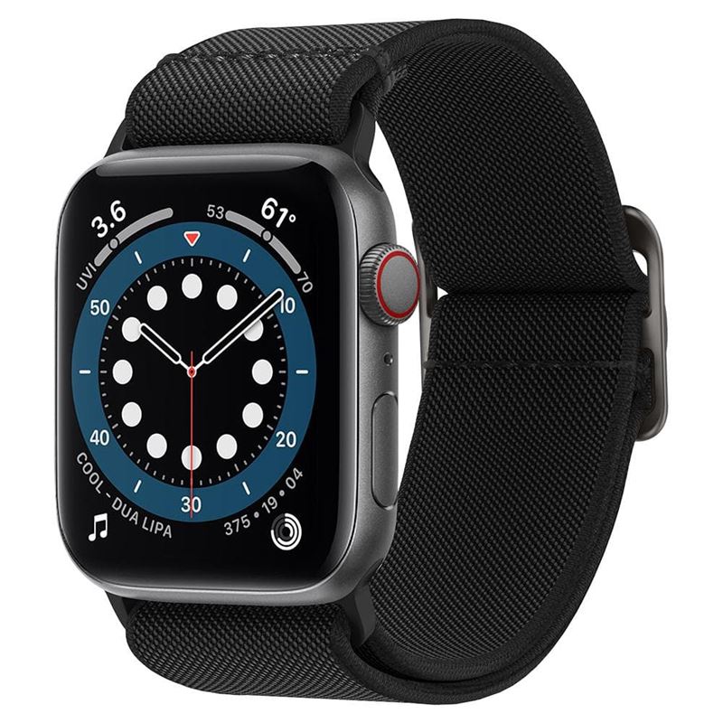 Spigen Lite Fit, čierny - Apple Watch 49mm/46mm/45mm/44mm/42mm
