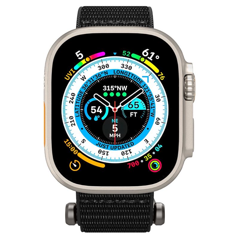 Spigen DuraPro Flex, black - Apple Watch 49mm/46mm/45mm/44mm/42mm