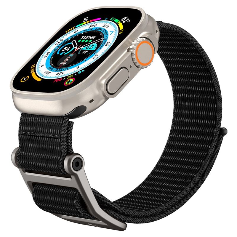 Spigen DuraPro Flex, black - Apple Watch 49mm/46mm/45mm/44mm/42mm