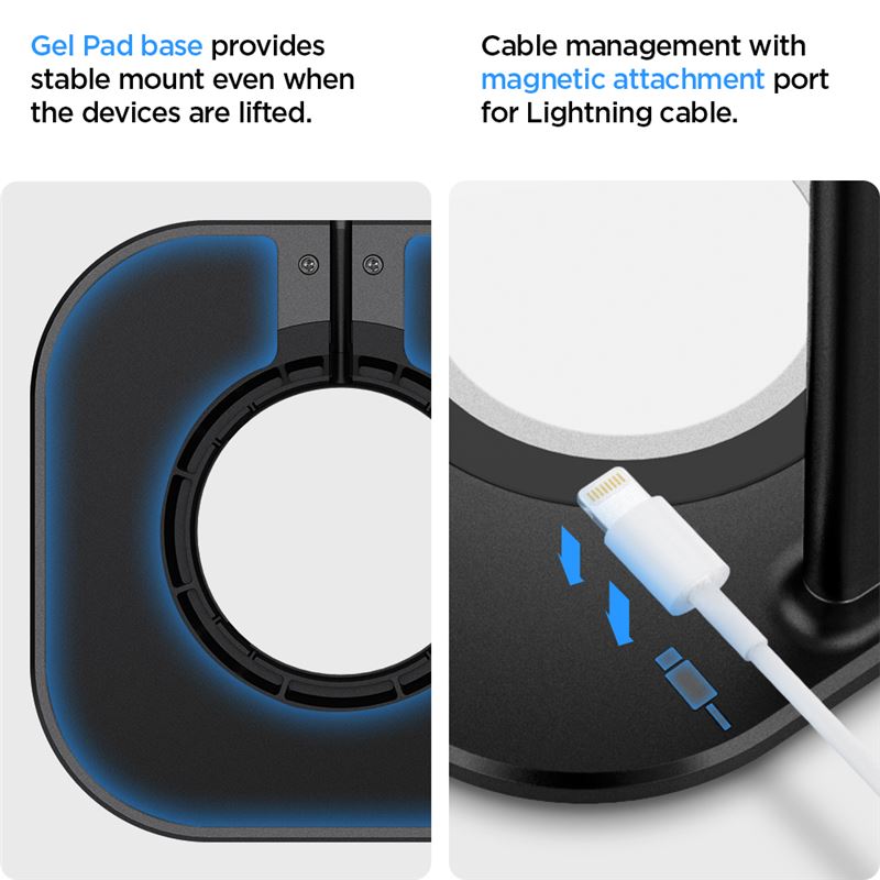 Spigen MagSafe Charger Stand, black - AirPods Max