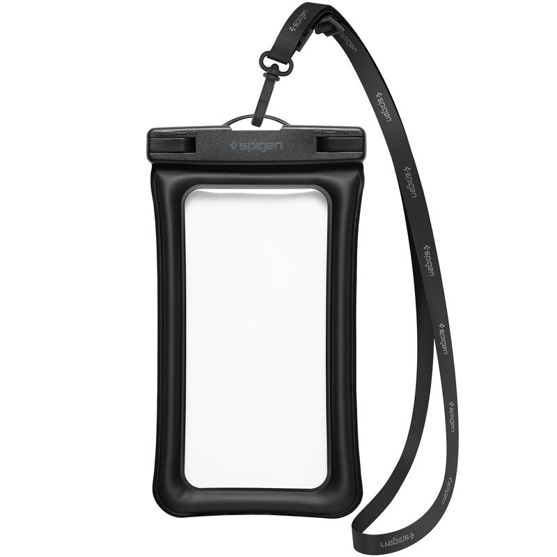 Spigen Aqua Shield Waterproof Floating Case + Waterproof Waist Bag A621 Set, black