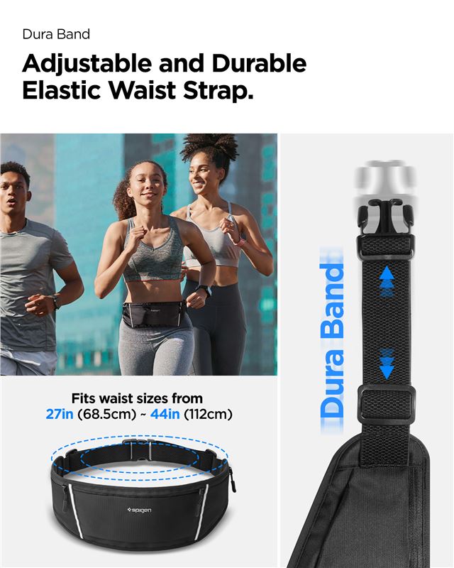 Spigen Dynamic Shield Waist Bag A710, black