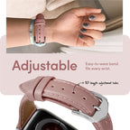 Spigen Kajuk Watch Band, ružová – Apple Watch 41mm/40mm/38mm