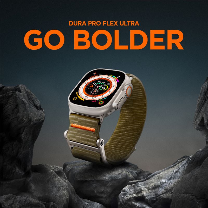 Spigen DuraPro Flex, khaki - Apple Watch 49mm/46mm/45mm/44mm/42mm