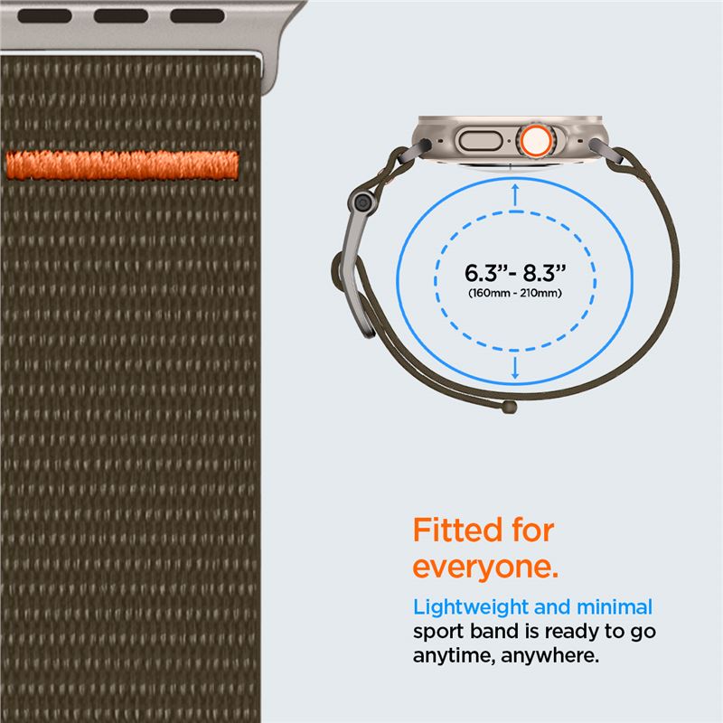Spigen DuraPro Flex, khaki - Apple Watch 49mm/46mm/45mm/44mm/42mm