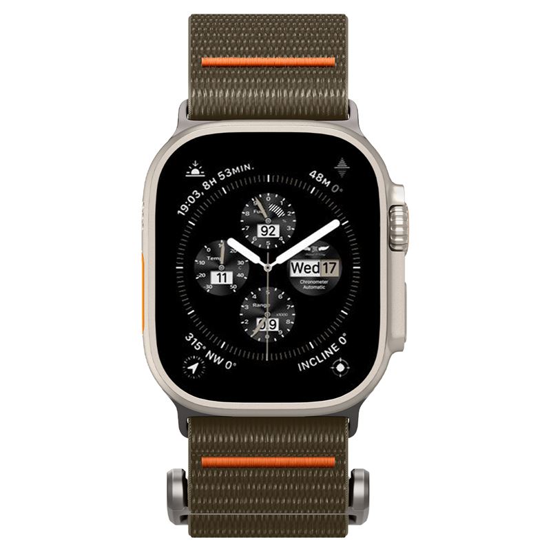 Spigen DuraPro Flex, khaki - Apple Watch 49mm/46mm/45mm/44mm/42mm