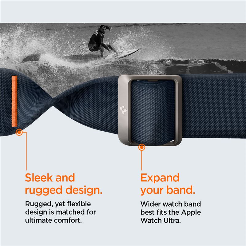 Spigen Lite Fit Ultra, námornícka modrá – Apple Watch 49mm/46mm/45mm/44mm/42mm