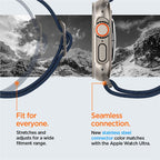 Spigen Lite Fit Ultra, námornícka modrá – Apple Watch 49mm/46mm/45mm/44mm/42mm