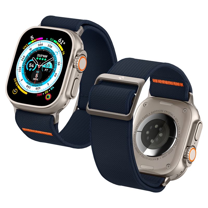 Spigen Lite Fit Ultra, námornícka modrá – Apple Watch 49mm/46mm/45mm/44mm/42mm