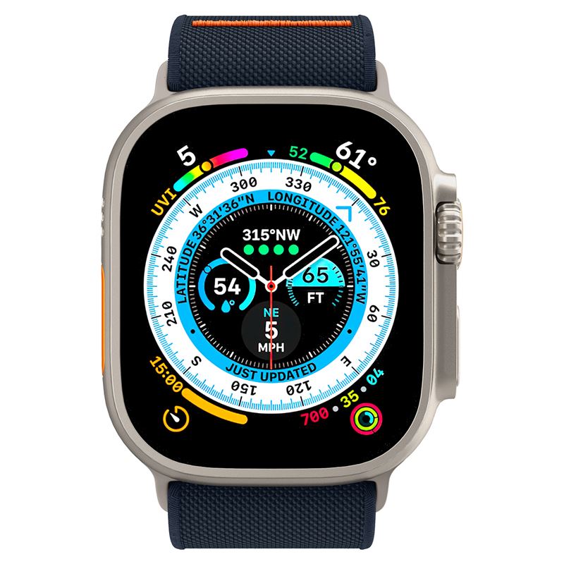 Spigen Lite Fit Ultra, námornícka modrá – Apple Watch 49mm/46mm/45mm/44mm/42mm