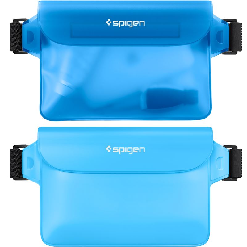 Our versatile waterproof bag keeps your belongingssafe and secure.Easy to use thanks to its elastic waist strap.This strap makes the bag suitable for anyonewho wants to enjoy outdoor activities