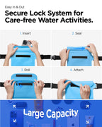Spigen Aqua Shield WaterProof Waist Bag A620 2 Pack, sea blue