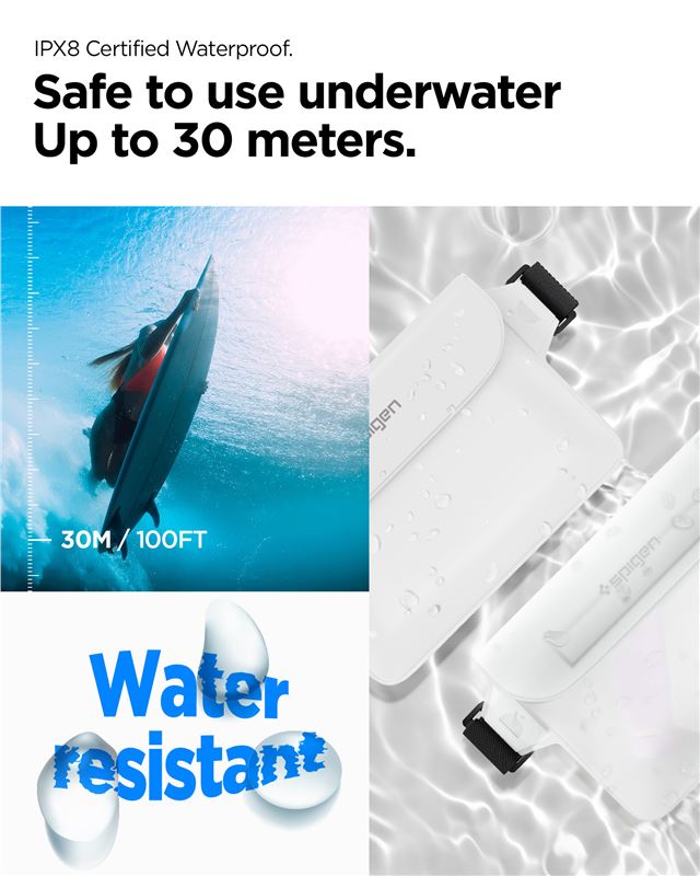 Spigen Aqua Shield WaterProof Waist Bag A620 2 balenie, snehobiela