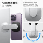 Spigen OneTap Monitor/Laptop Mount S312, silver