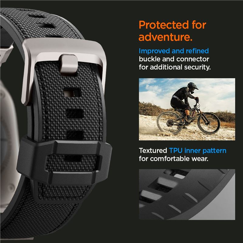Spigen DuraPro Armor, black - Apple Watch 49mm/46mm/45mm/44mm/42mm