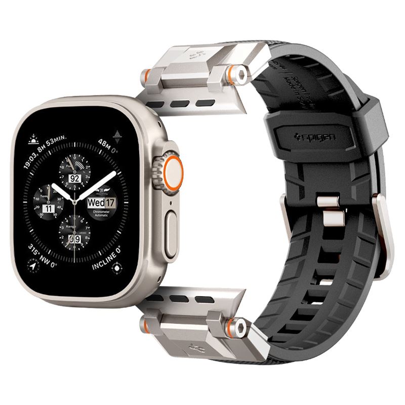Spigen DuraPro Armor, black - Apple Watch 49mm/46mm/45mm/44mm/42mm
