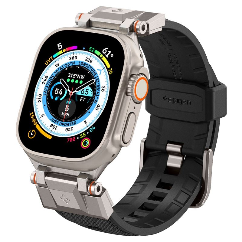 Spigen DuraPro Armor, black - Apple Watch 49mm/46mm/45mm/44mm/42mm