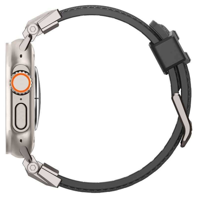 Dobrodružství šlape jako hodinky. Vybavte své hodinky Apple Watch řemínkem DuraPro Armor Band. Jeho kovové konektory splynou s hodinkami a získají přirozeně robustní vzhled. A jeho řemínek kombinuje nylonové a TPU textilie, aby byl trvanlivý po celou dobu. Ať ti hodinky vždycky tikají