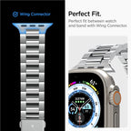 Spigen Modern Fit 316L Band, silver - Apple Watch 49mm/46mm/45mm/44mm/42mm