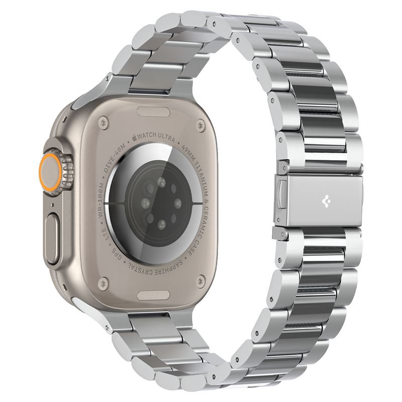 Spigen Modern Fit 316L Band, silver - Apple Watch 49mm/46mm/45mm/44mm/42mm
