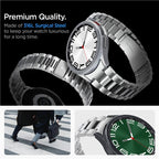 Spigen Modern Fit 316L Band, silver - Samsung Galaxy Watch6 Classic 47mm