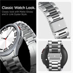 Spigen Modern Fit 316L Band, silver - Samsung Galaxy Watch6 Classic 47mm