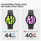 Spigen Modern Fit 316L Band, black - Samsung Galaxy Watch6 44mm