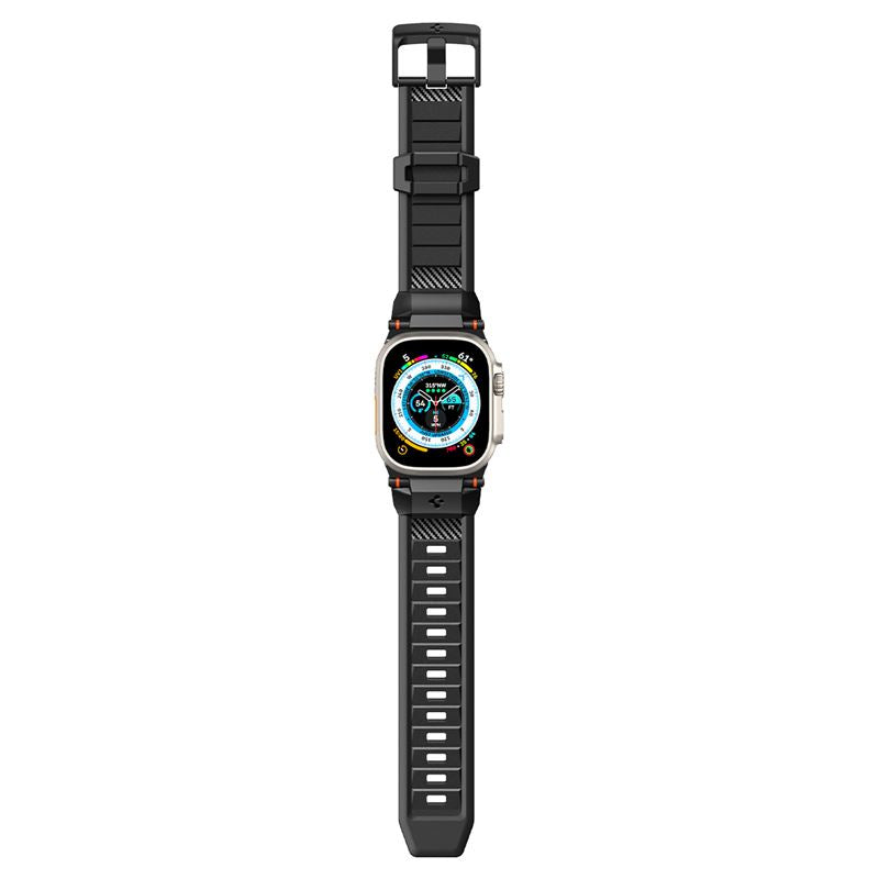 Spigen Rugged Ultra Band, matte black - Apple Watch 49mm/46mm/45mm/44mm/42mm