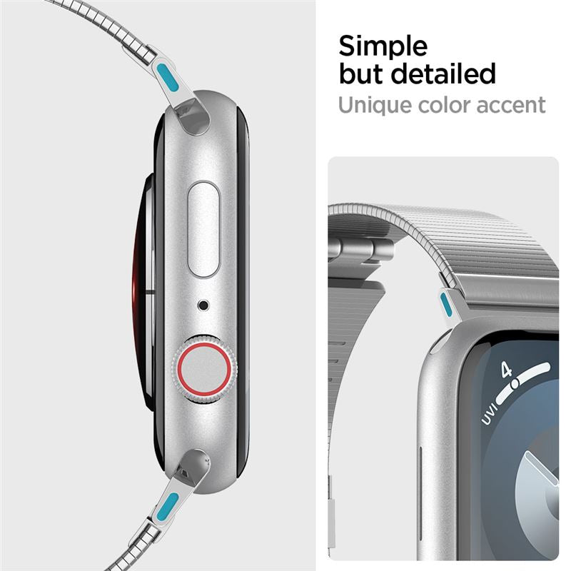 Spigen Sleek Link. silver - Apple Watch 42mm/41mm/40mm/38mm