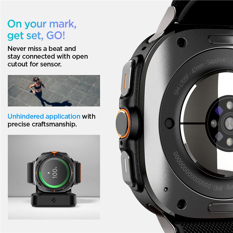 Bezproblémová instalace a demontáž pomocí adaptéru pro Galaxy Watch