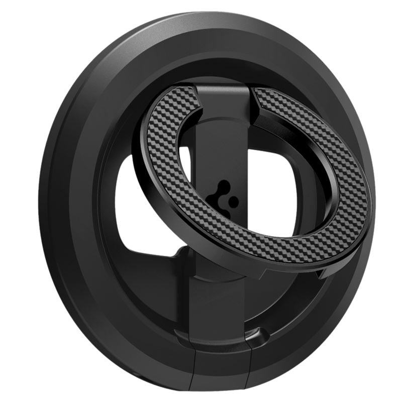 Spigen O-Mag Magnetic Phone Holder with Adjustable Stand, black