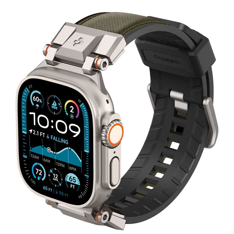 Spigen DuraPro Armor, military green - Apple Watch 49mm/46mm/45mm/44mm