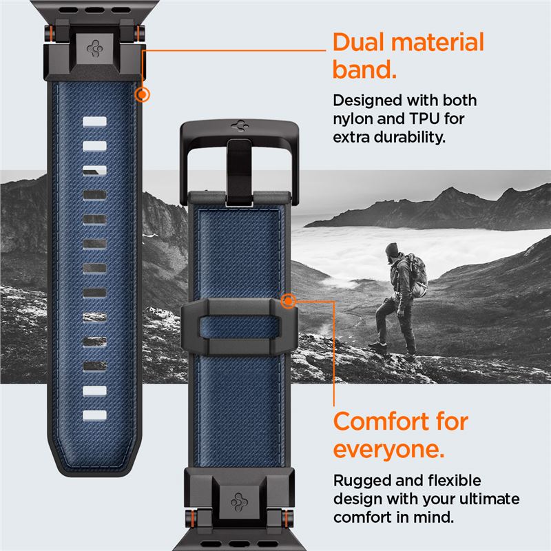 Spigen DuraPro Armor, navy blue - Apple Watch 49mm/46mm/45mm/44mm