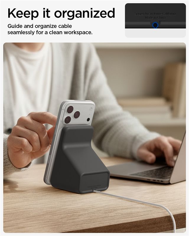 Spigen MagSafe Charger Stand S, black