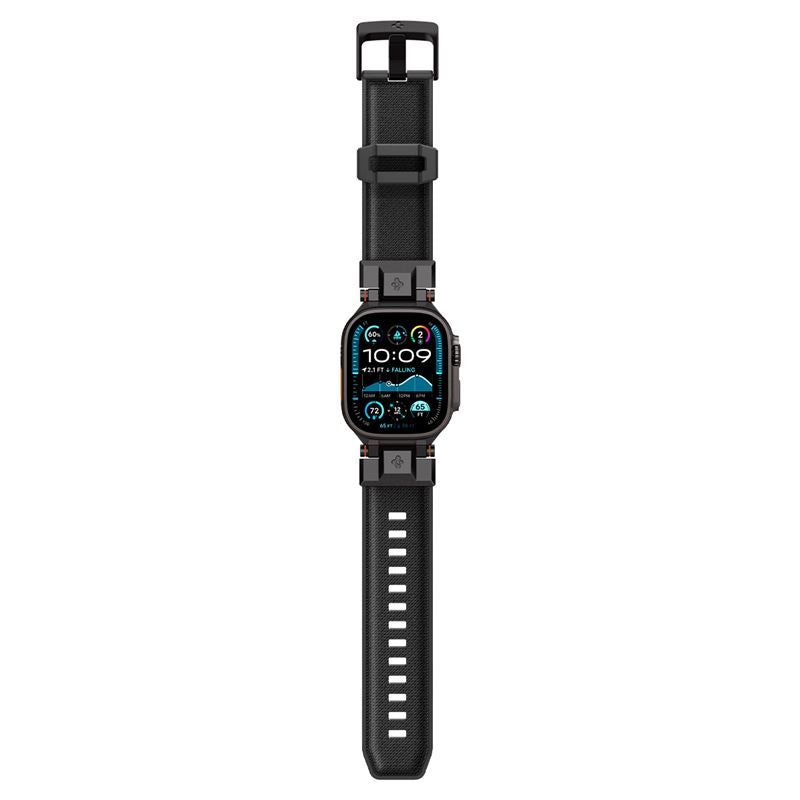 Spigen DuraPro Armor, black edition - Apple Watch 49mm/46mm/45mm/44mm