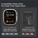 Spigen Classic Fit Band, black - Apple Watch 49mm/46mm/45mm/44mm