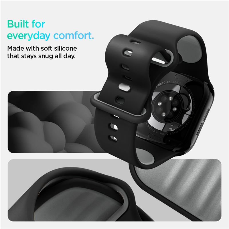 Spigen Nano Pop Band, black sesame - Apple Watch 49mm/46mm/45mm/44mm
