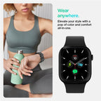Spigen Nano Pop Band, black sesame - Apple Watch 49mm/46mm/45mm/44mm