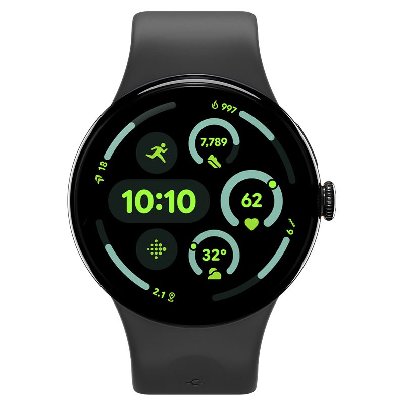 Spigen Nano Pop Band, black sesame - Google Pixel Watch 5/4/3 45mm