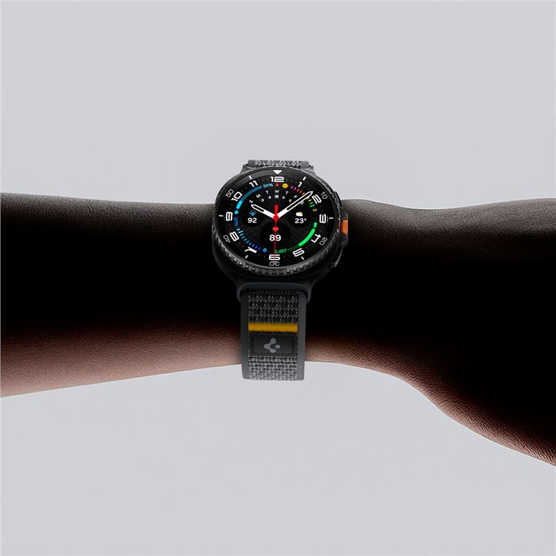 Spigen Athlex Air Band, active black - Samsung Galaxy Watch 9/8 46mm/44mm/40mm