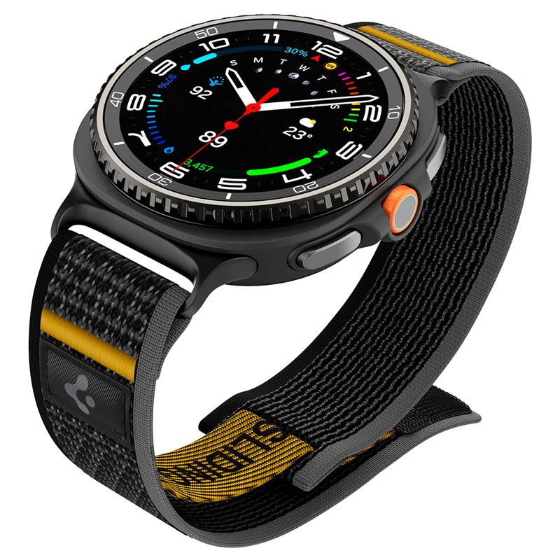 Spigen Athlex Air Band, active black - Samsung Galaxy Watch 9/8 46mm/44mm/40mm