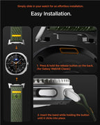 Spigen Athlex Air Band, active green - Samsung Galaxy Watch 9/8 46mm/44mm/40mm