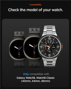 Spigen DuraPro Flex, black - Samsung Galaxy Watch 9/8 46mm/44mm/40mm