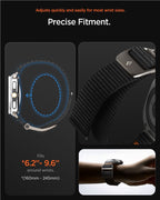 Spigen DuraPro Flex, black - Samsung Galaxy Watch 9/8 46mm/44mm/40mm